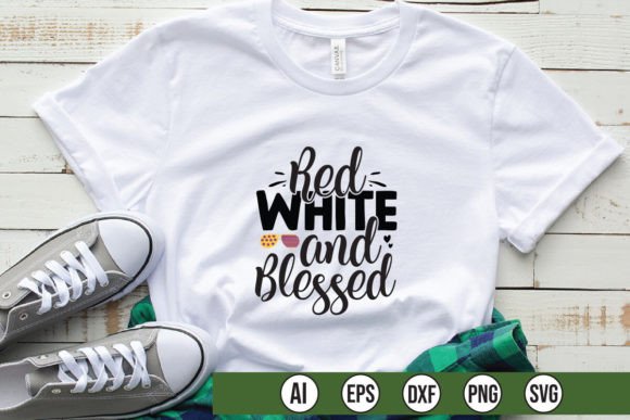 A Real-World Review of the Red White Blessed Embroidery Design