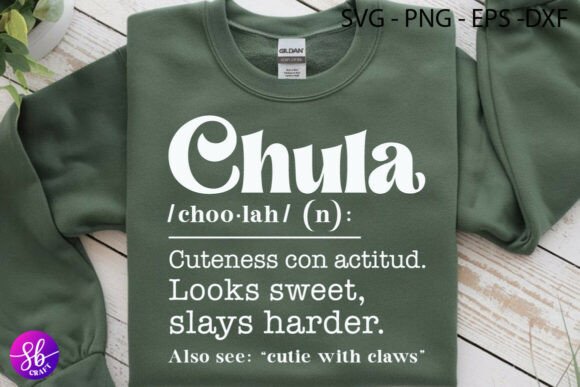 Chula, Diccionario Para Latina Shirt: Graphics & T-Shirt