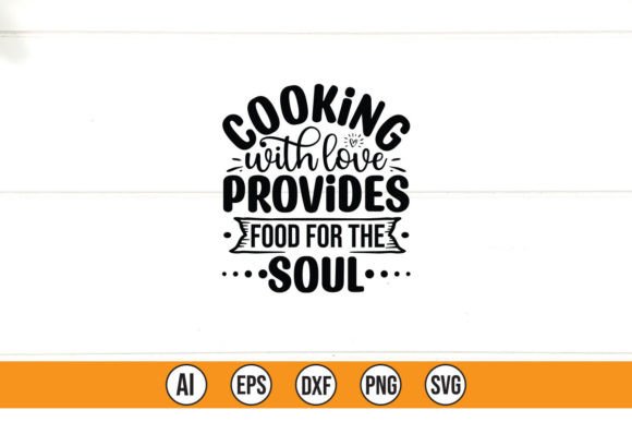 Cooking with Love Graphics for Modern T-Shirt Designs