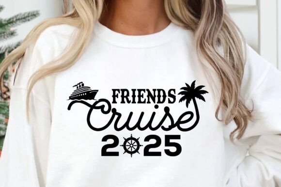 Friends Cruise 2025 SVG: T-Shirt & Graphic Design Review