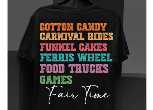 It's a Fair Time Graphics for T-Shirt Designs