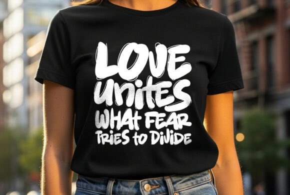 Love Unites Spread Equality and Kindness Graphics Review