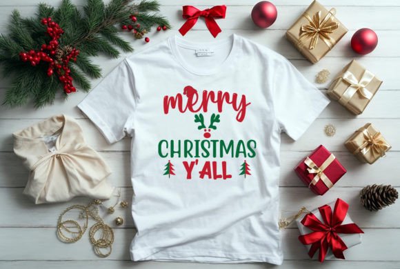 Merry Christmas Sweater Graphics for T-Shirt Designs and Branding