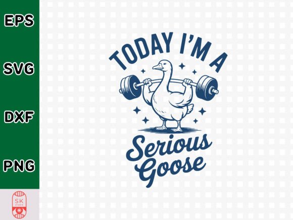 Serious Goose Graphics for T-Shirt Designs