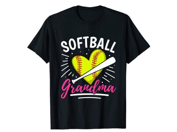 Softball Grandma T-Shirt PNG SVG – Embroidery Designer’s Real Use Review