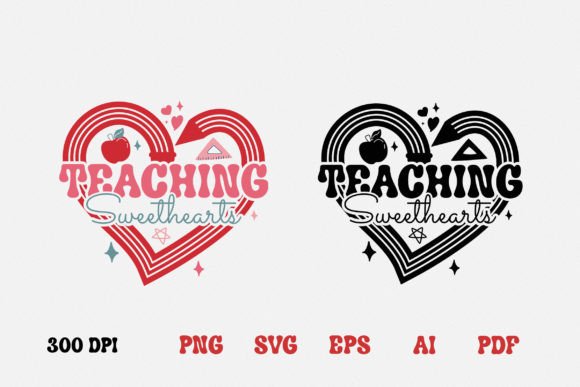 Teaching Sweethearts: A Versatile Valentine's Design for Crafters